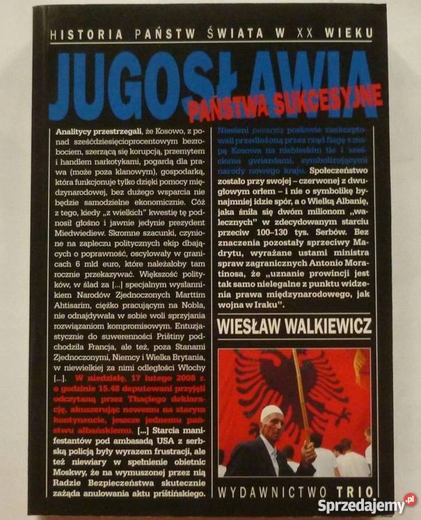 JUGOSŁAWIA PAŃSTWA SUKCESYJNE WALKIEWICZ Opole