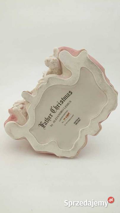 Porcelanowy święty Mikołaj Myszyniec