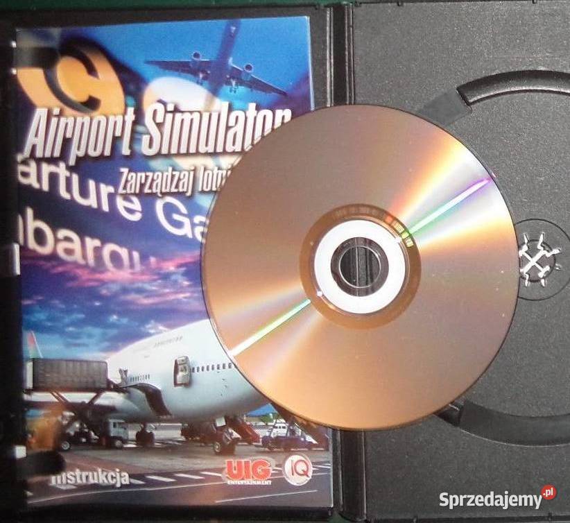 Aiport Simulator Zarządzaj lotniskiem PC CD BOX Rzeszów
