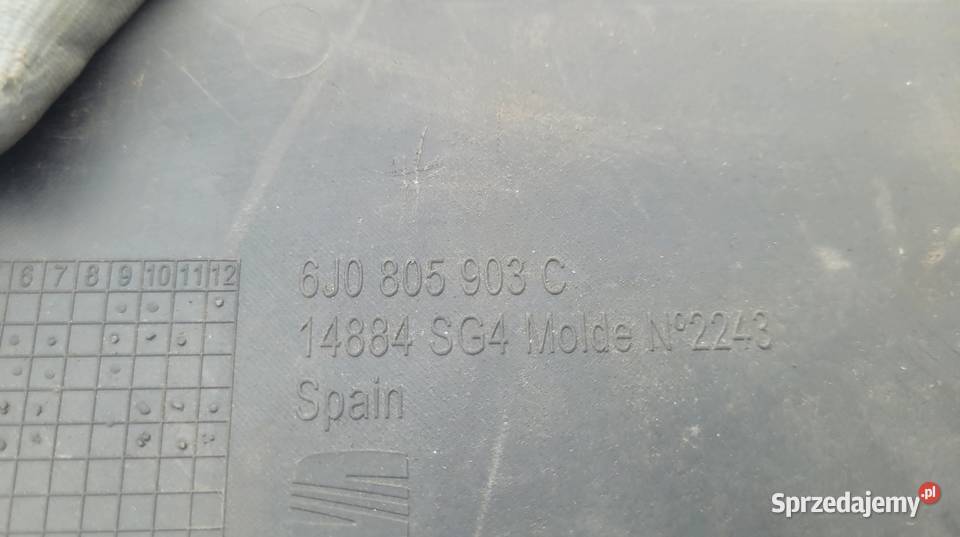 SEAT IBIZA IV 6J LIFT 12 HOKEJ SPOILER DOKŁADKA Ruda Śląska