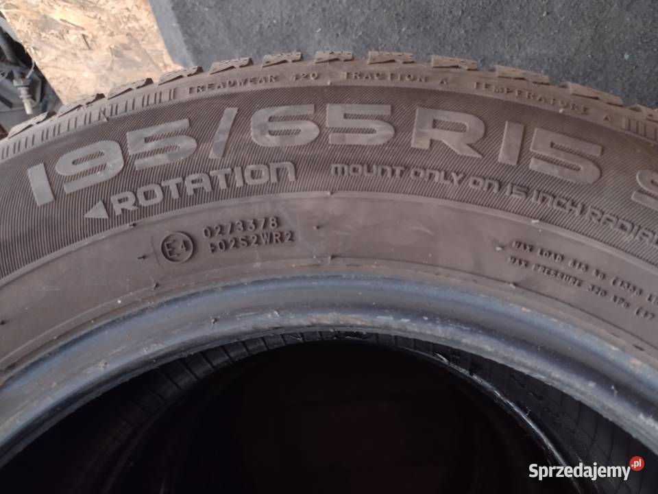 opony zimowe 15x65x15 nokian 15cale Aleksandrów Łódzki