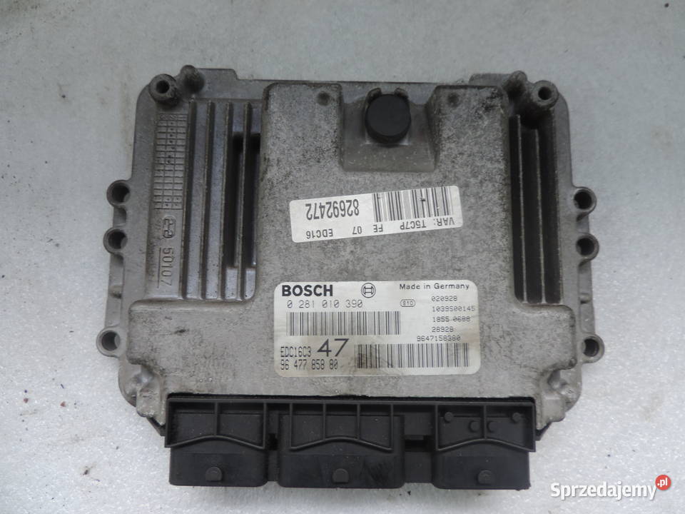 STEROWNIK PEUGEOT 307 14 HDI 0281010390 sprzedam