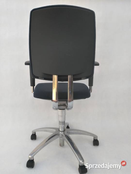 Krzesło biurowe obrotowe DRABERT granatowe Biuro Leszno