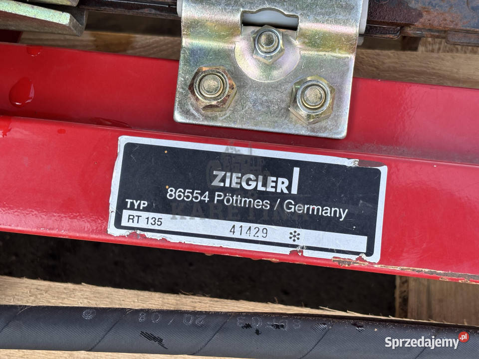 Ziegler RT 135 Kosa Boczna Hydrauliczna Do Pozostałe Pozostałe Jastrzębniki