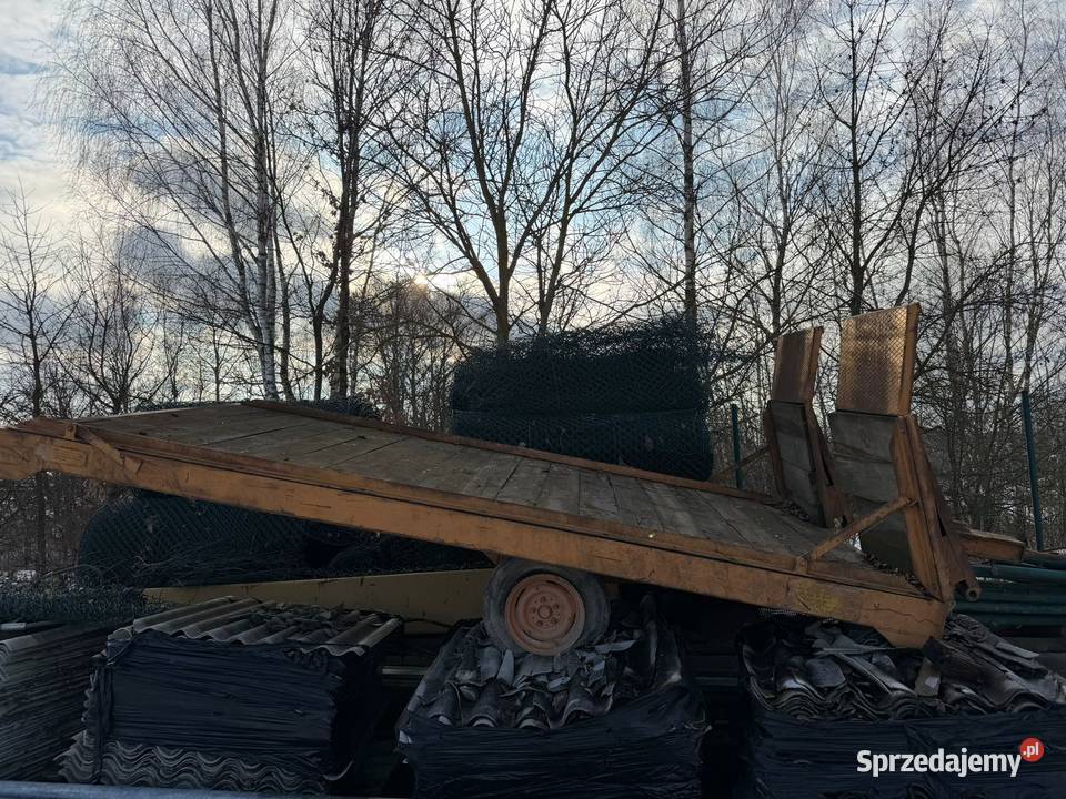 Mała przyczepa niskopodwozie rolnicza Kraśnik