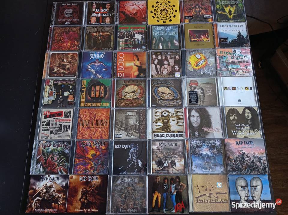 Płyty CD Rock Metal Pop Dance Zestaw Różni Wałbrzych sprzedam