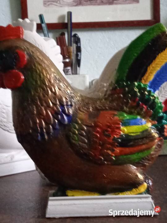 AUTORSKIECERAMICZNE KOGUCIKI wielokolorowy Piła