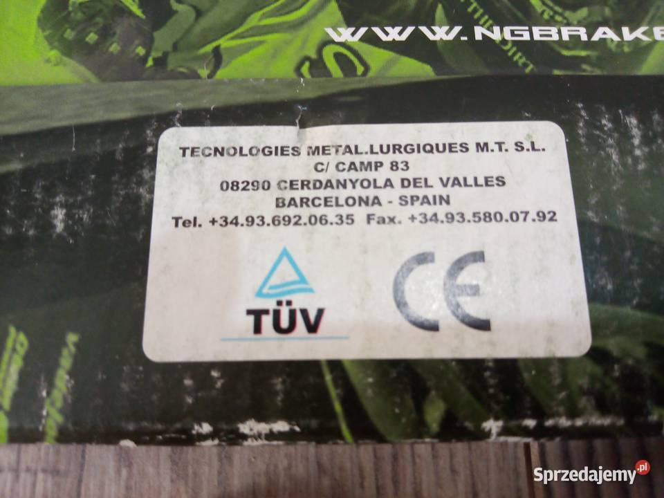 Tarcza Hamulcowa NG117 185x35 6x155mm Na Tył Do pomorskie Starogard Gdański