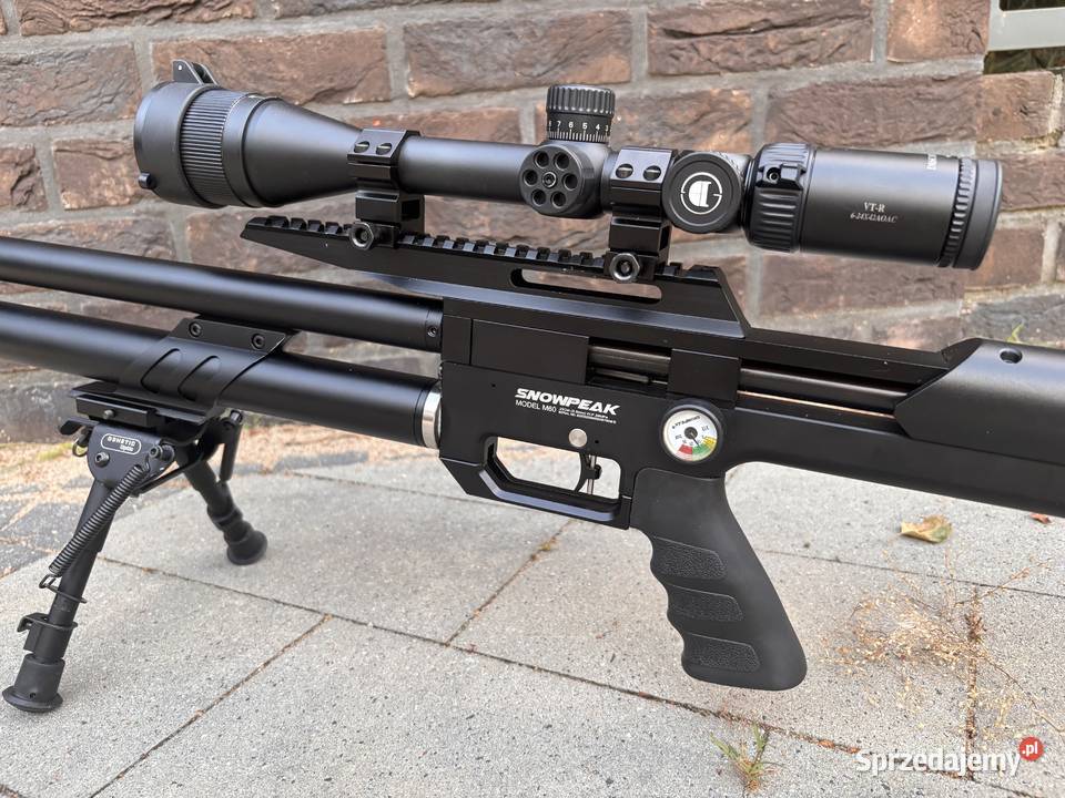 Artemis Snowpeak M60 PCP ładny zestaw