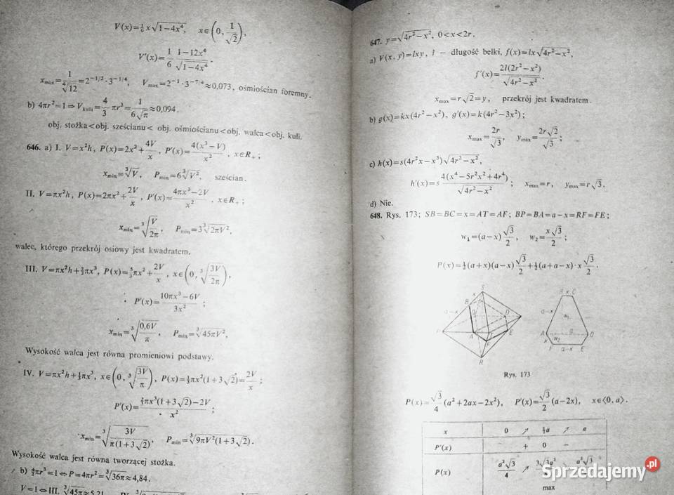 Algebra Zbiór zadań z matematyki elementarnej A Chełm