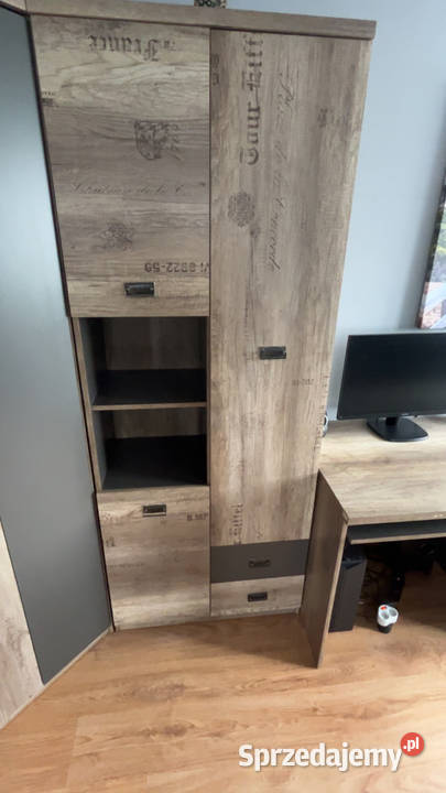 Meble młodzieżowe Black Red White Krupe