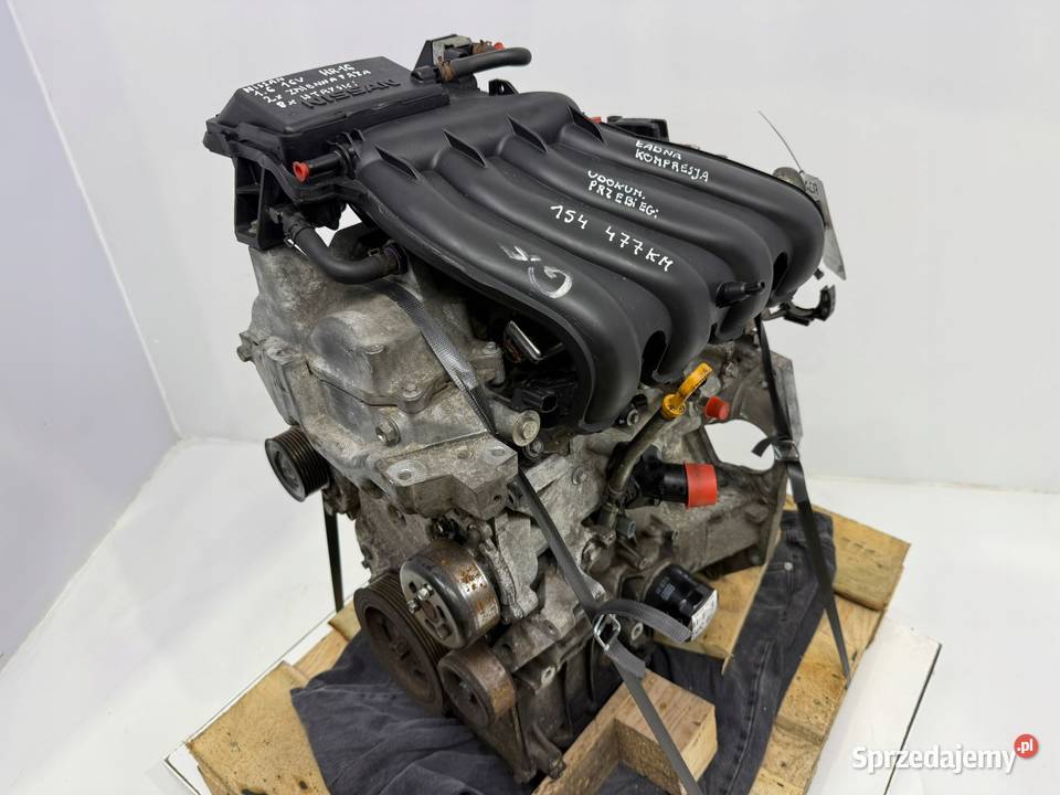 SILNIK Nissan Qashqai 16 16V 8 wtrysków 2x Silniki i osprzęt lubelskie Chełm