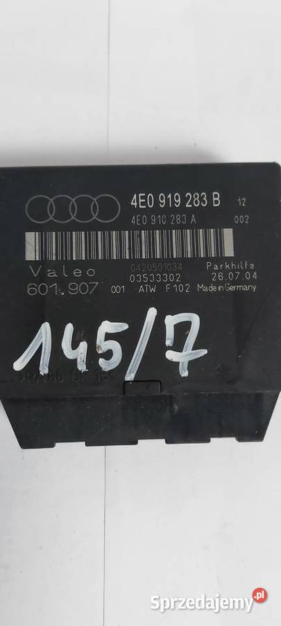 Sterownik moduł PDC AUDI A8 D3 4E0919283B