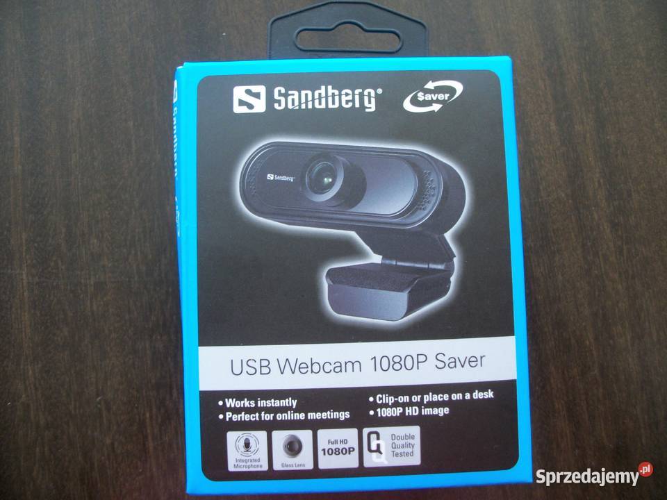 Kamera internetowa Sandberg USB Webcam 1080P Elektronika Wolsztyn