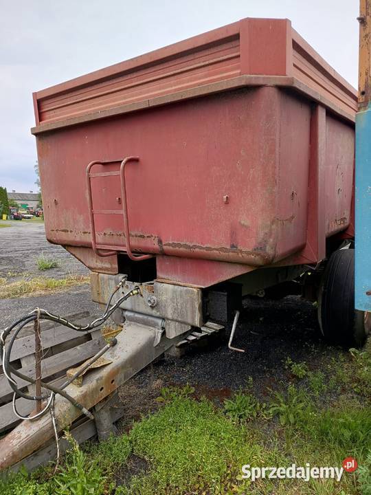 Przyczepa Tandem Bronimont 12T Mocna Resory Łobżenica