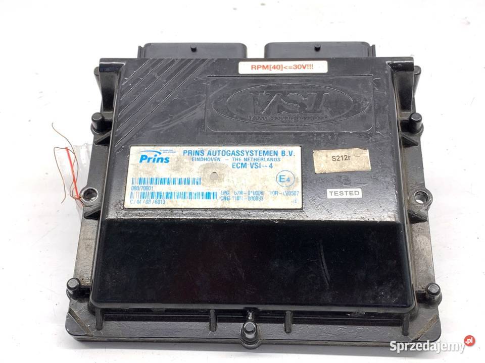 KOMPUTER LPG 67R010098 STEROWNIK GAZU ZASILANIA Motoryzacja