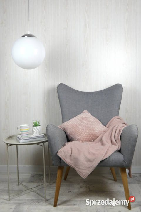 Lampa wisząca BOLLSTA 30 kula biała szkło Nowe