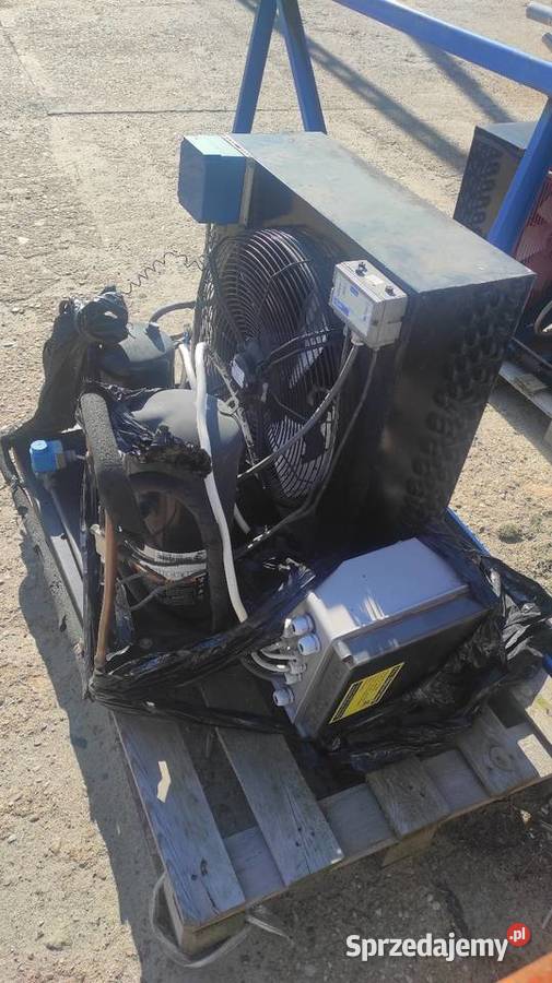 Używany kpl agregat sprężarka chłodnicza Krobia