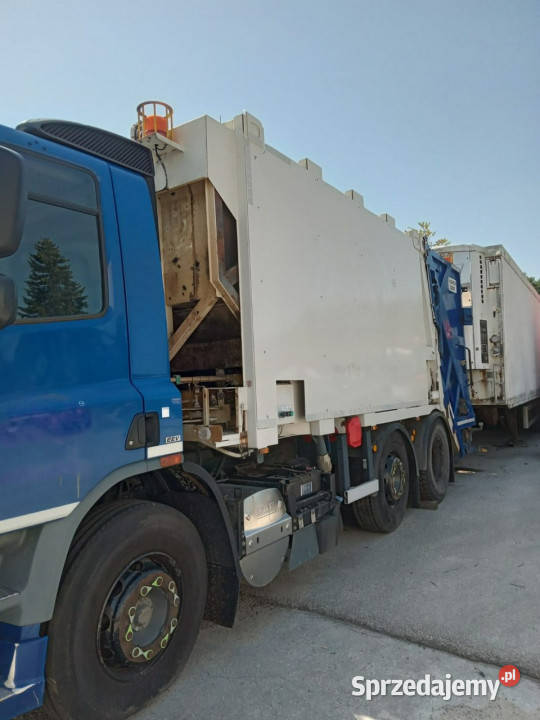 MAN śmieciarka zabudowa śmieciarki MOL VDK Samochody ciężarowe Daleszyce