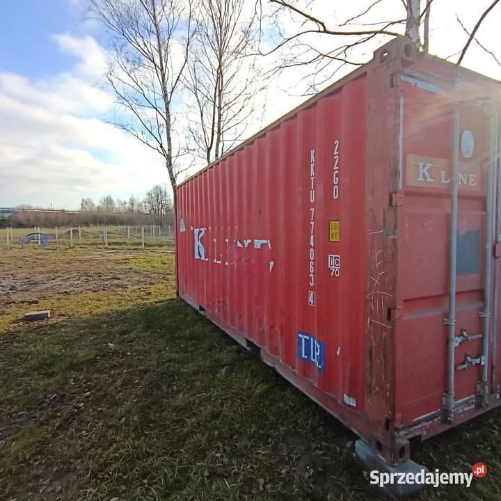 Kontener morski magazynowy używany 20DC podkarpackie Rzeszów