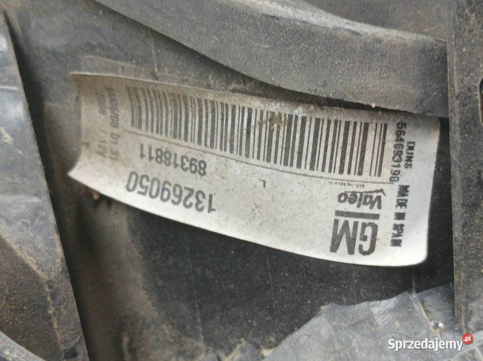 LAMPA TYŁ LEWA 13269050 Opel Corsa IV 20062014 D Lampy tylne