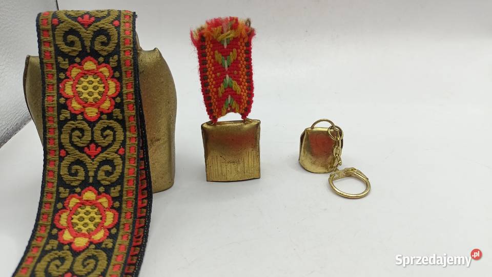 Kolekcja metalowych dzwonków 3 sztuki Zamość