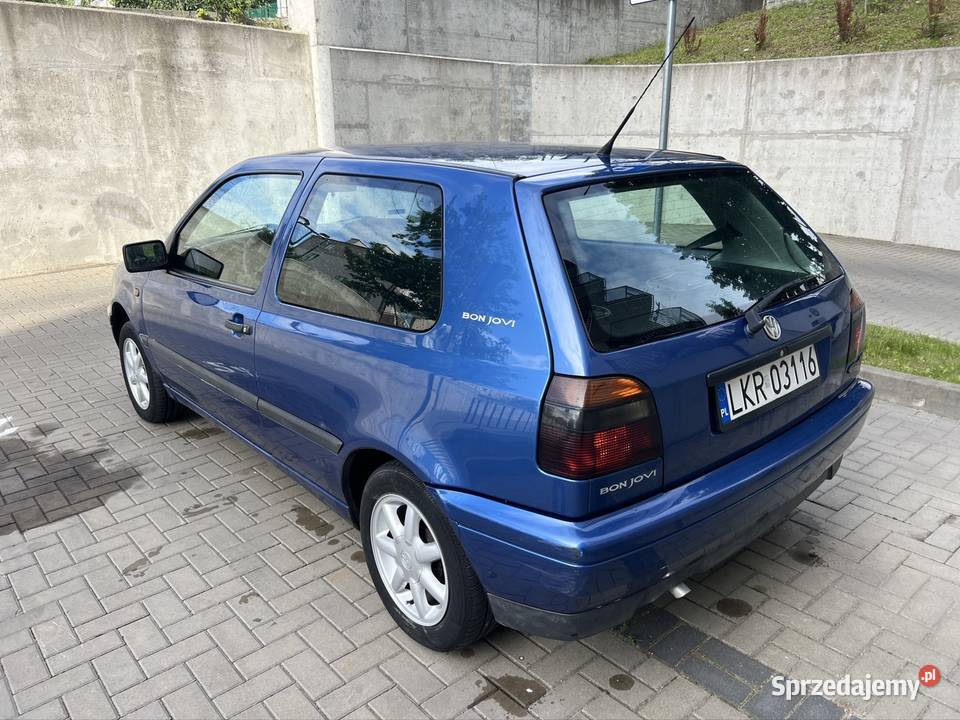 Volkswagen Golf 3 18 benzyna KLIMA Bon Jovi Rok produkcji 1996 Lublin