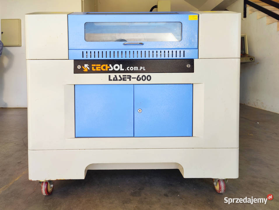 Ploter laserowy TechSol LASER600 stan Ruida