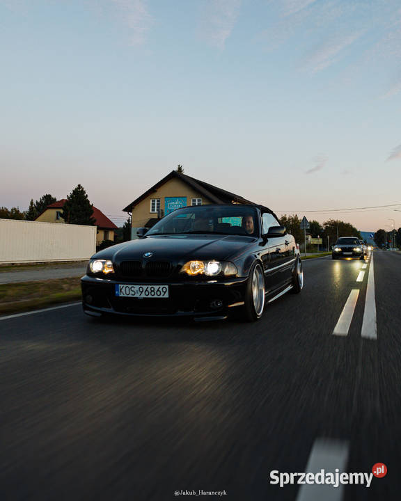 Sprzedam bmw e46 cabrio regulowane zawieszenie Głębowice