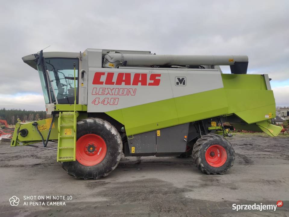 Claas Lexion 440 heder 610 m auto contur 2900 pomorskie Czersk sprzedam