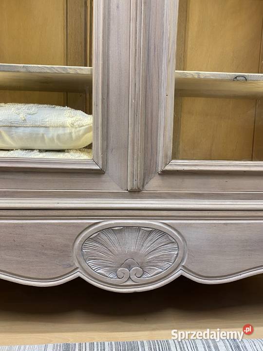 Witryna LUDWIK XV Francja I pół XX w Biblioteka 250cm Warszawa