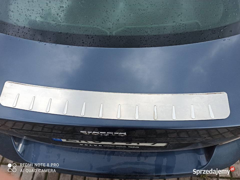 nakładka na zderzak tylny srebrna volvo s40 2004 Będzino