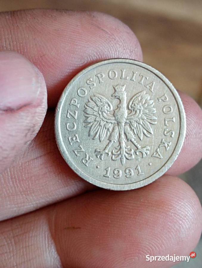 Ssprzedam monete 1 zl 1991r Chełm sprzedam