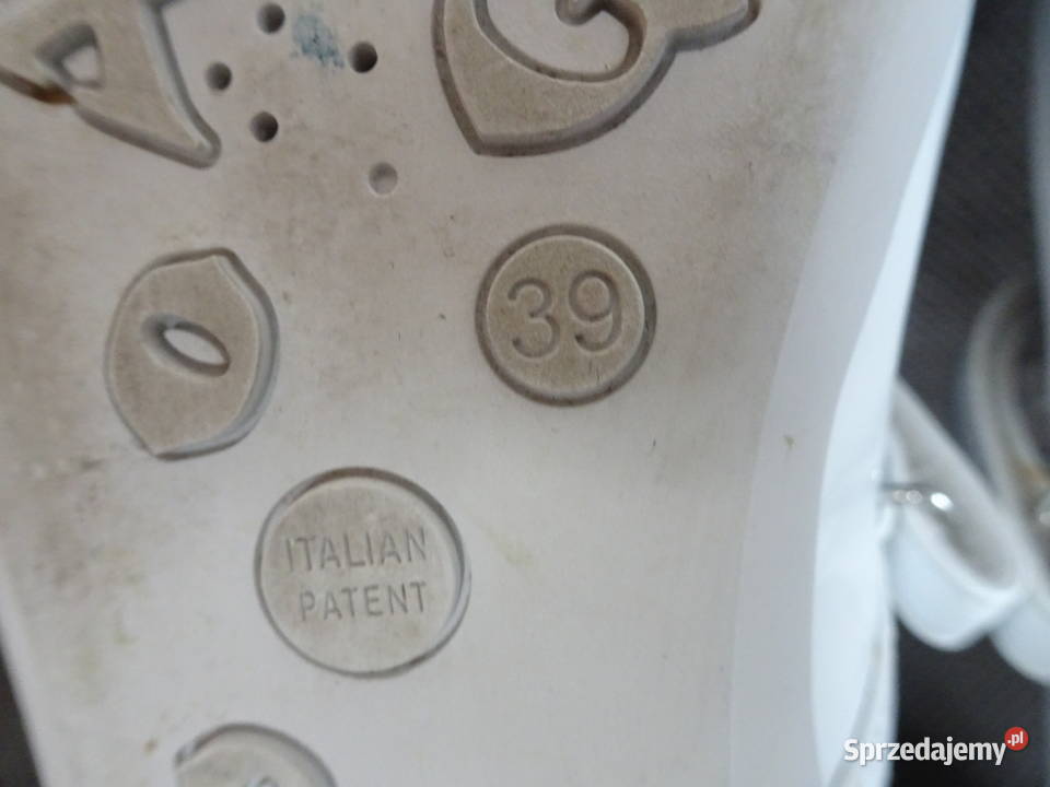 dziewczęce białe półbuty baleriny Geox rozmiar mazowieckie