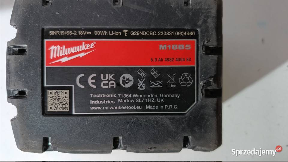Wyrzynarka Milwaukee Akumulatorowa