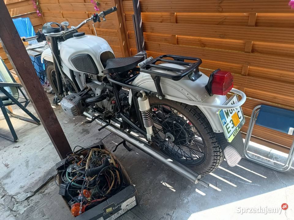 Ural M67 zarejestrowanysolo z silnikiem Dniepra turystyczny