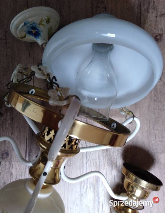Lampa wiszaca Żyrandol Klasyk z prl CICHOŃ inny kolor Zbylitowska Góra sprzedam