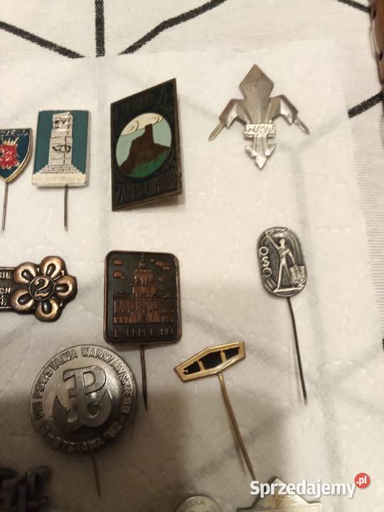 Prl wpinki przypinki piki metal Łódź