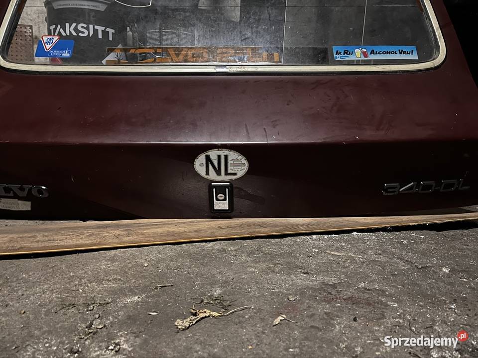 Volvo 340 DL Klapa bagażnika Otolice