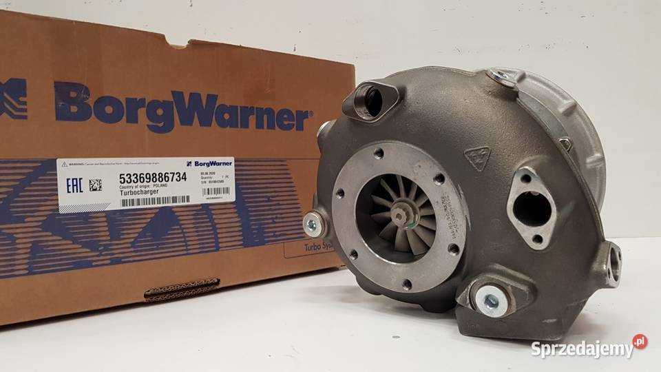 Nowa turbosprężarka BorgWarner Siedlce sprzedam