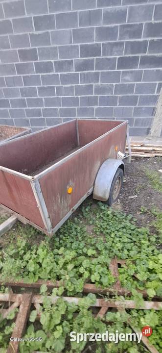 Sprzedam przyczepkę sprowadzoną z dokumentami Burtowe i plandeki