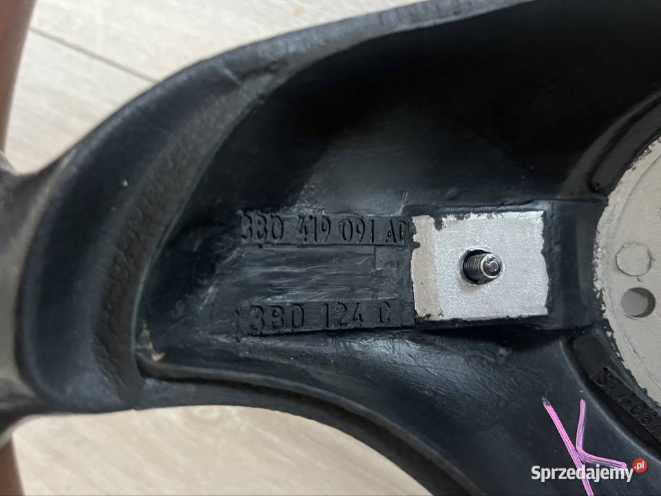 Kierownica drewniana Vw passat b5 golf 4 bora Andrychów