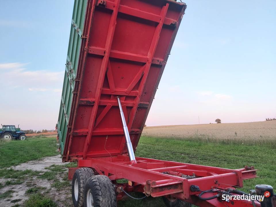 Przyczepa wywrotka tandem Praestbro T 105 prod Jabłonowo Pomorskie sprzedam