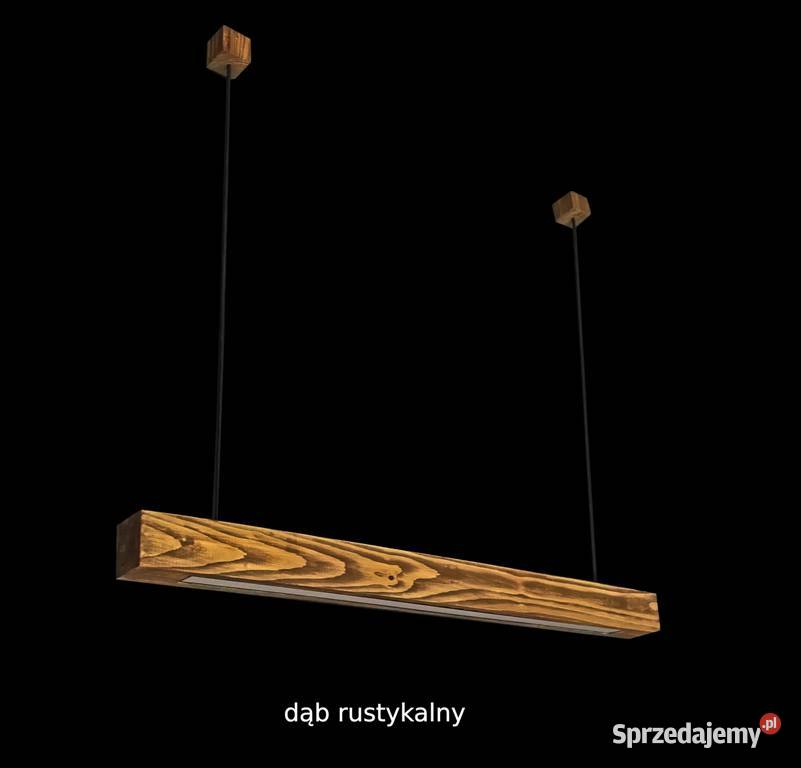 Lampa wisząca z drewna BELKA LED Rzeszów