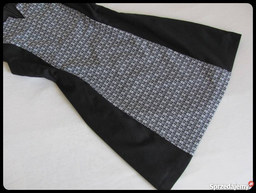 Elegancka sukienka czarno biała rozmiar M 38 Spódnice i sukienki mazowieckie Płock