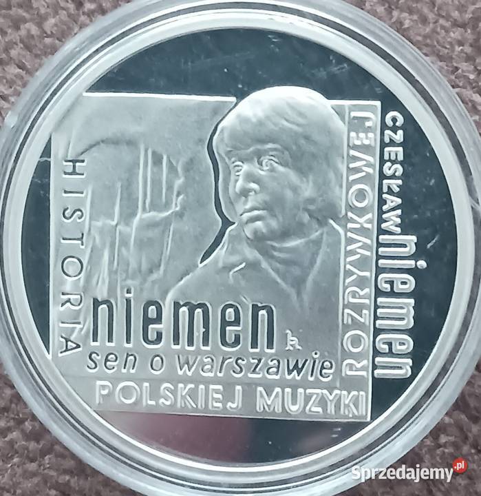 10 Czesław Niemen 2009 Mennicze lustrzanka Konin