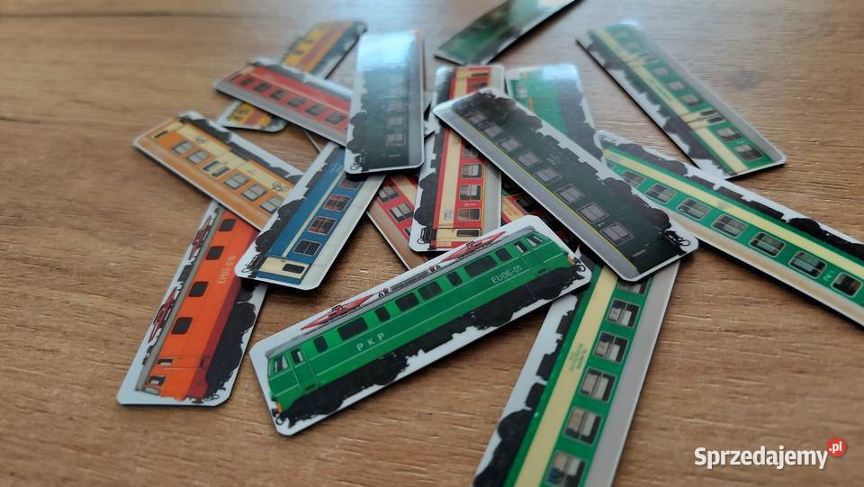 Magnesy lokomotyw i wagonów na lodówkę Seria I małopolskie Kraków