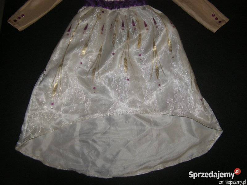 Strój kostium przebranie ELSA KRAINA LODU 2 Rozmiar 110 Siedlce