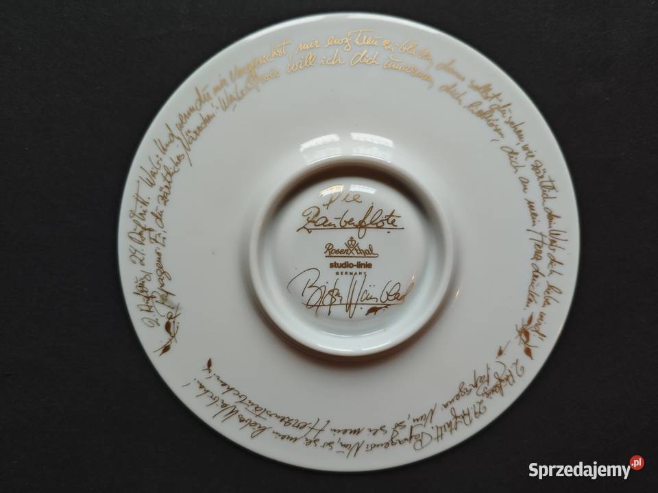 Talerz Rosenthal Magic Flute 15 Bjorn Wiinblad dolnośląskie Wrocław