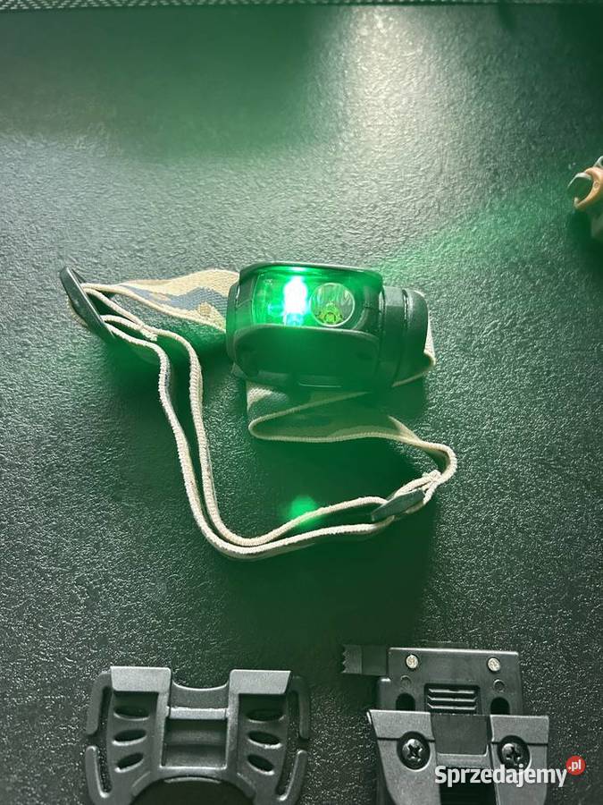 Latarka czołowa LED czołówka taktyczna na kask Sporty strzeleckie i myślistwo Płock